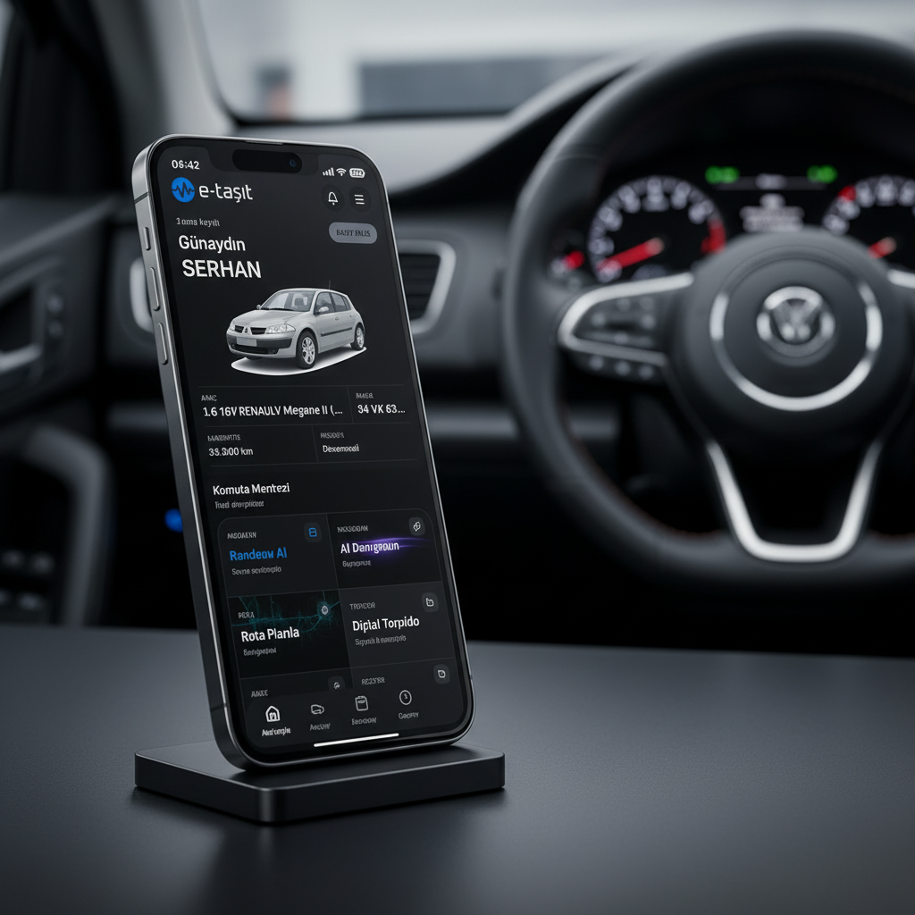 E-Taşıt VT360 mobil uygulaması